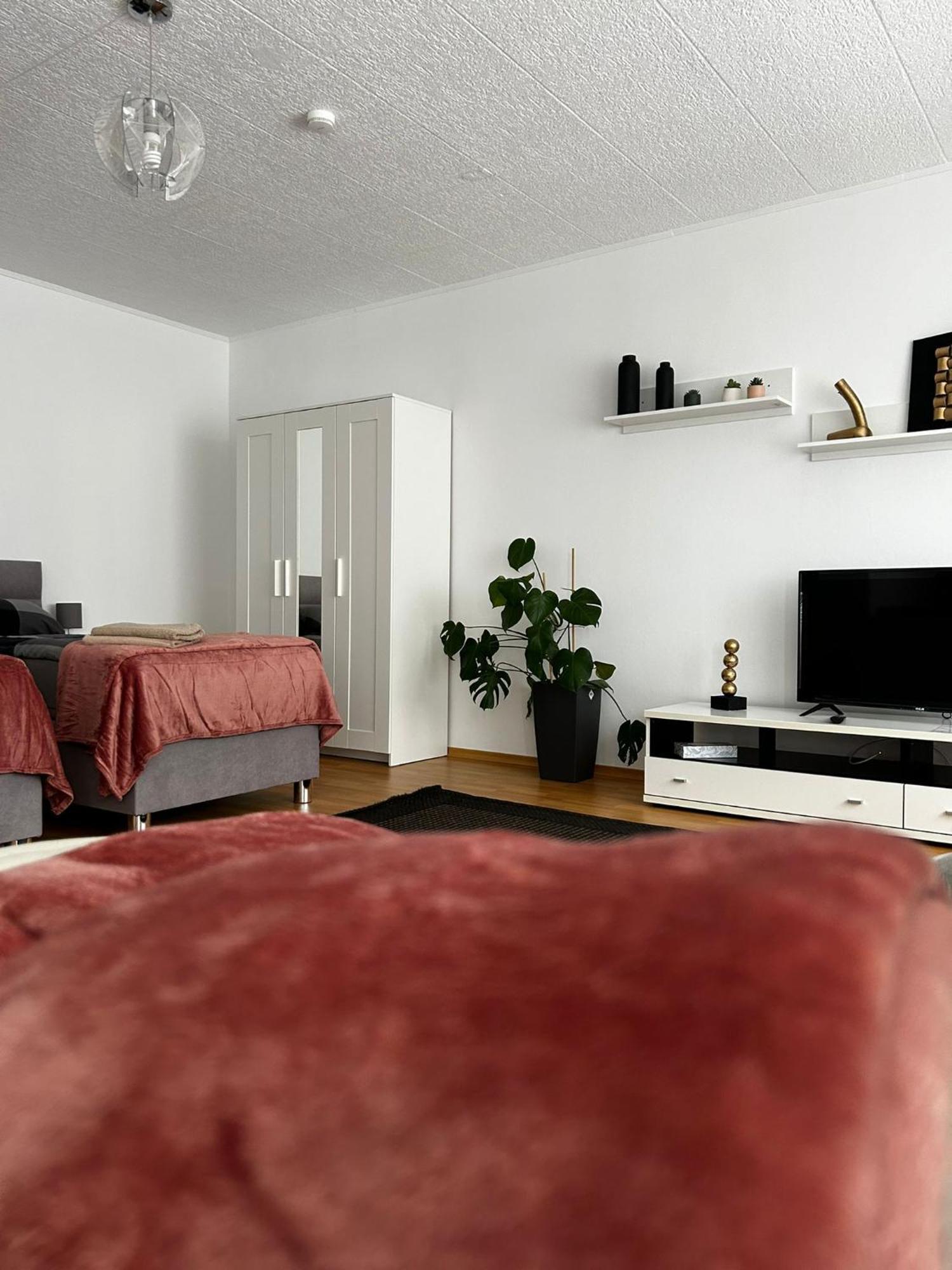 Gemuetliche Ferienwohnung-Appartement 바트왼하우젠 외부 사진
